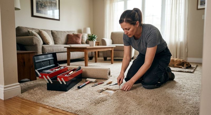 Residential Carpet Repair in Overland Park, KS