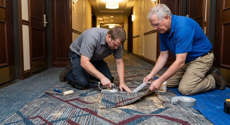 Stair Carpet Repair in Alpharetta, GA